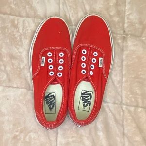 Red Vans